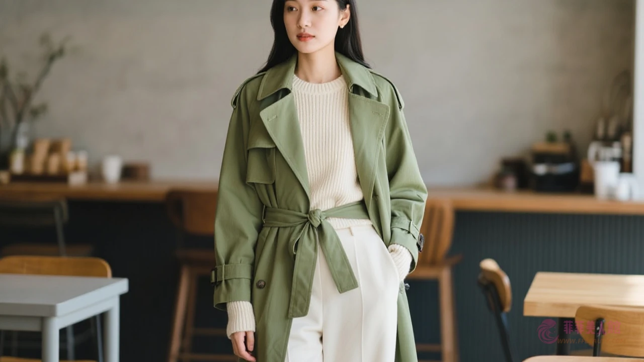 極簡風大衣穿搭