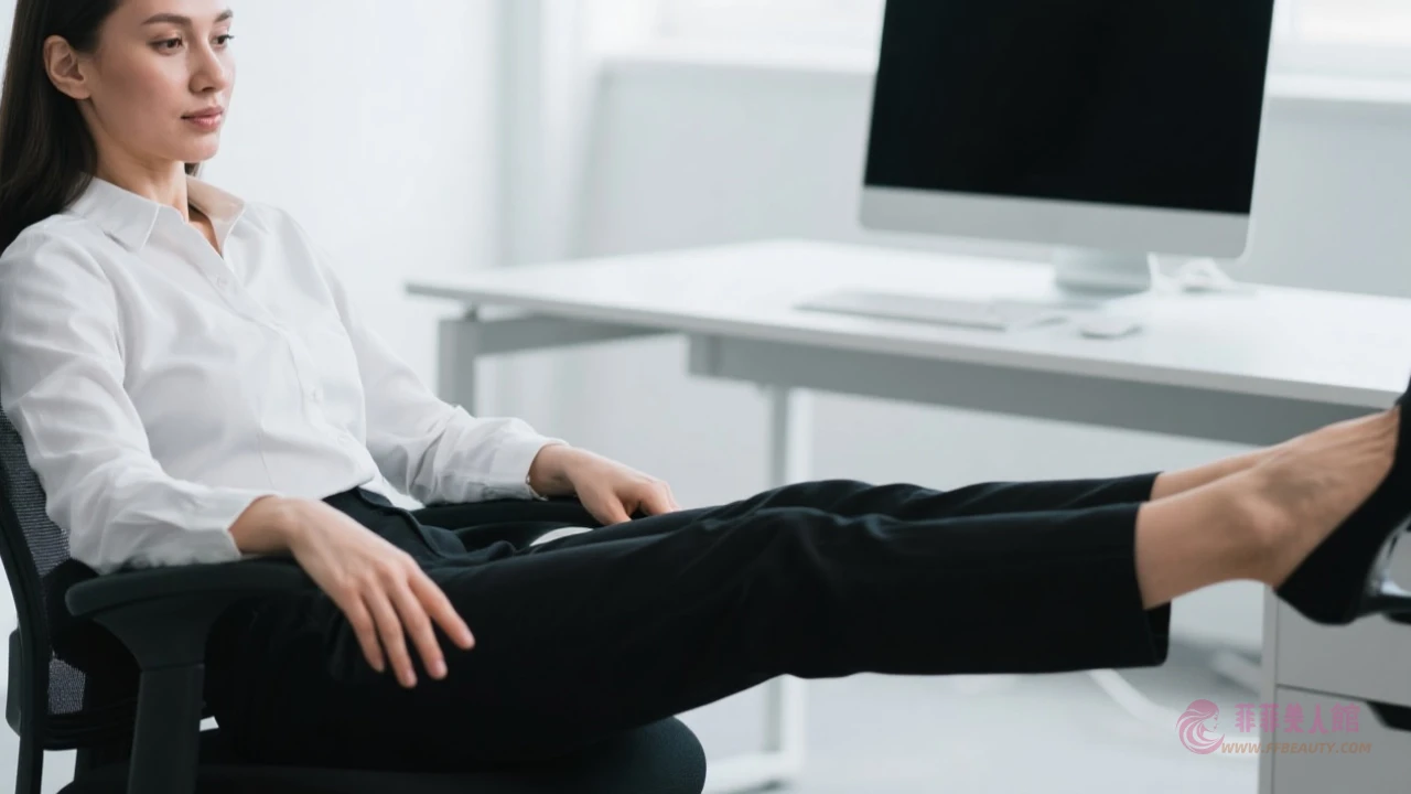 辦公室瘦腿動作