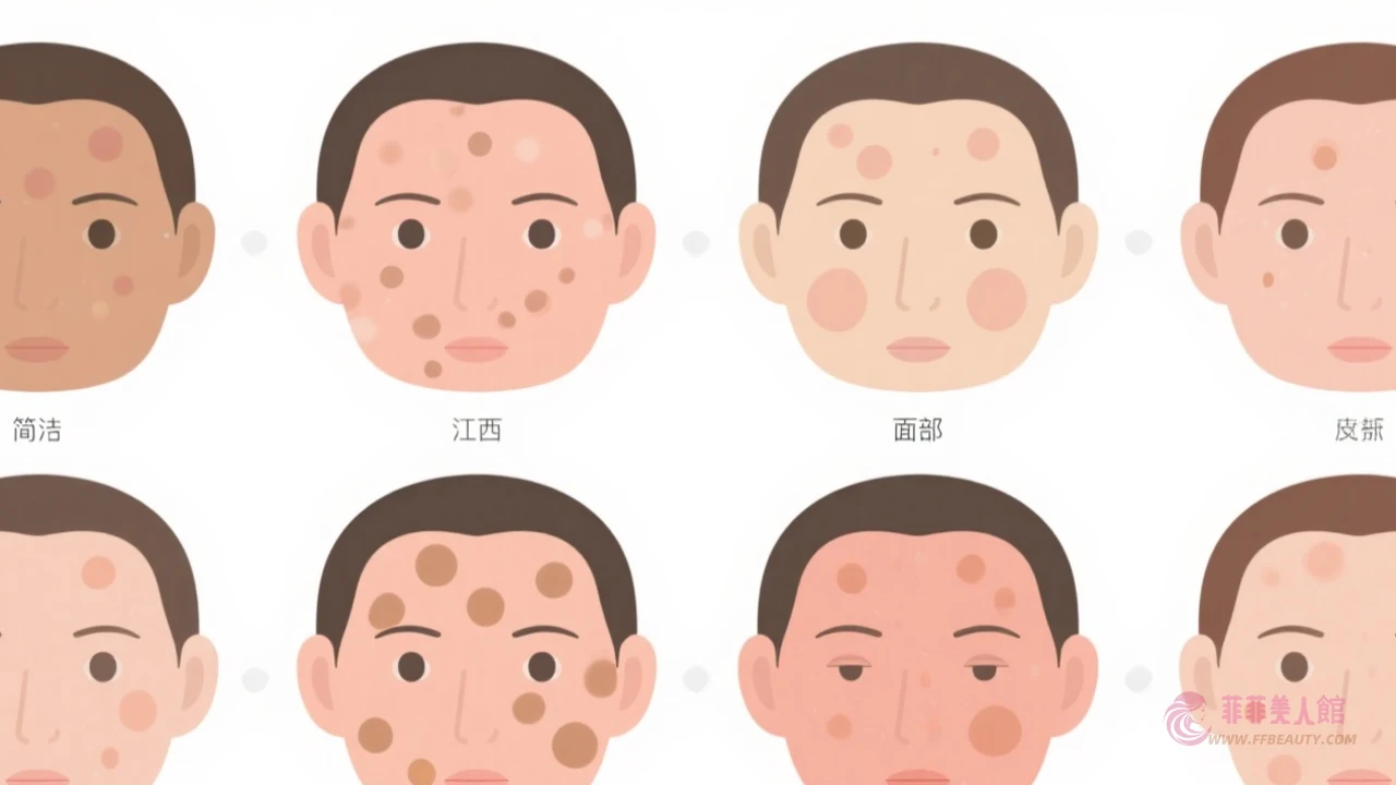 斑點種類解析圖