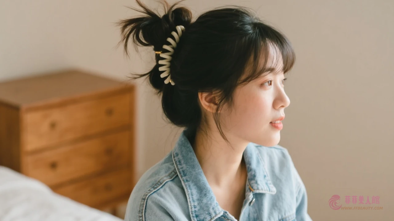 超簡單DIY髮型秘笈!活用小工具打造氣質髮髻與短髮劉海造型 - 菲菲美人館