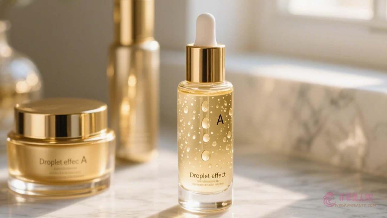 維他命A保養品示意