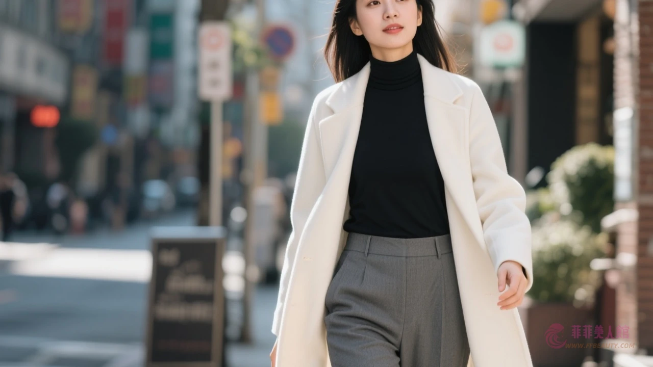 白色大衣穿搭全攻略!4大技巧穿出氣質知性美 秋冬必備單品 - 菲菲美人館