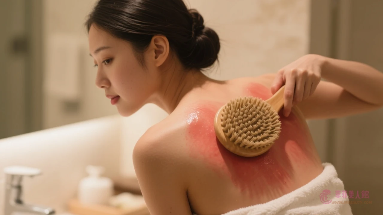 全身雕塑小秘訣!浴刷按摩教學,搭配運動甩開頑固脂肪 - 菲菲美人館