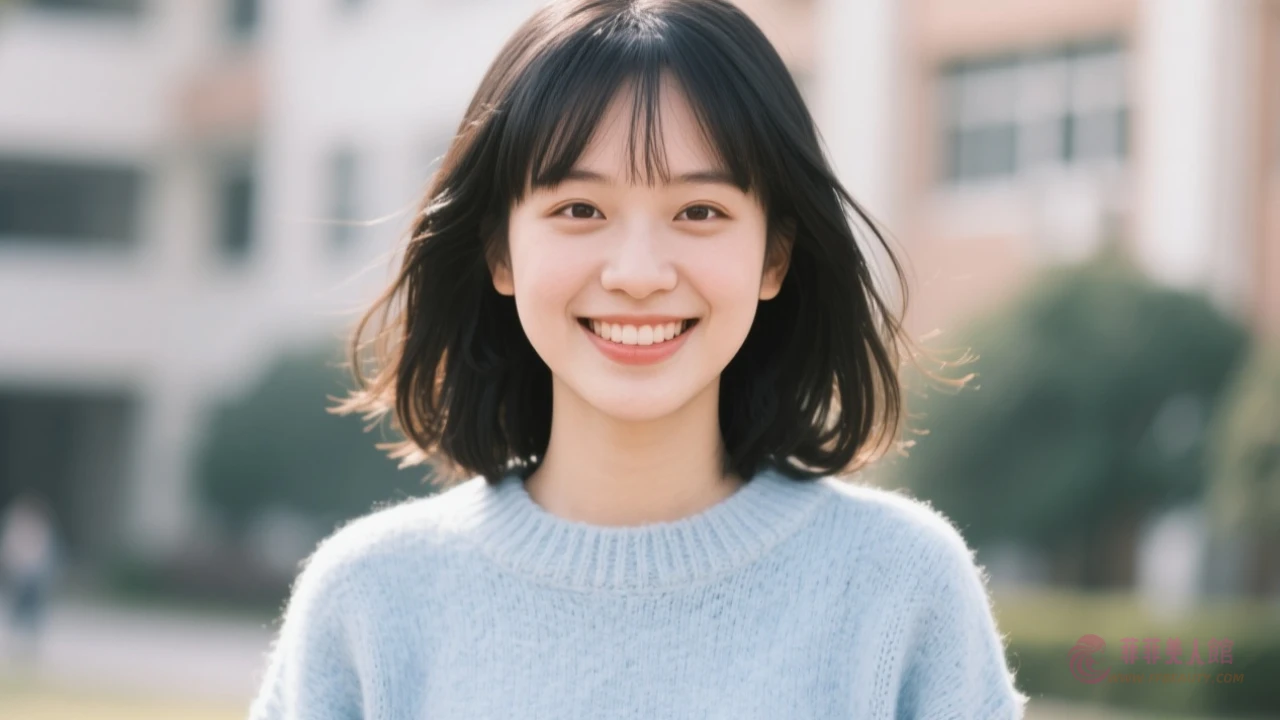 空氣劉海直髮造型圖