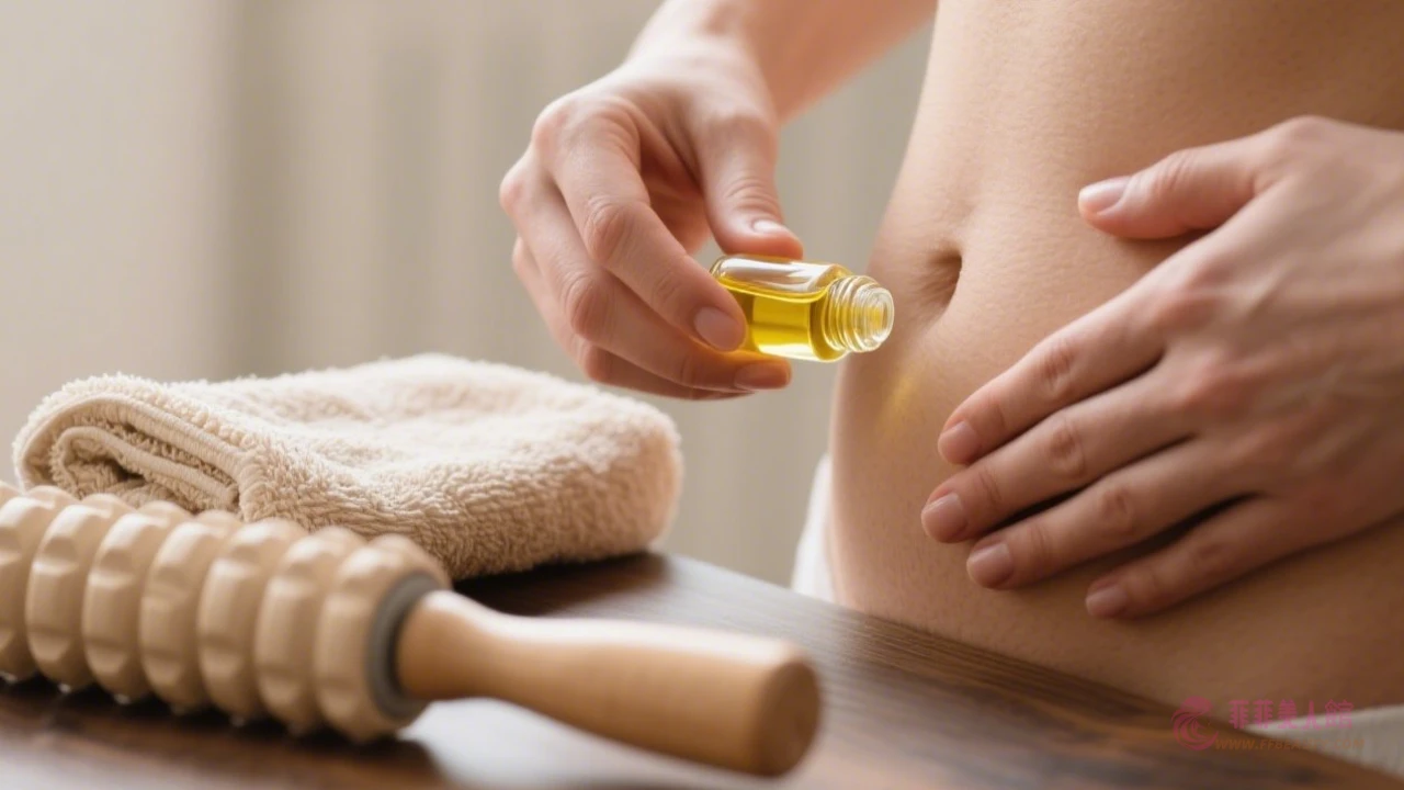 腹部按摩手法示範