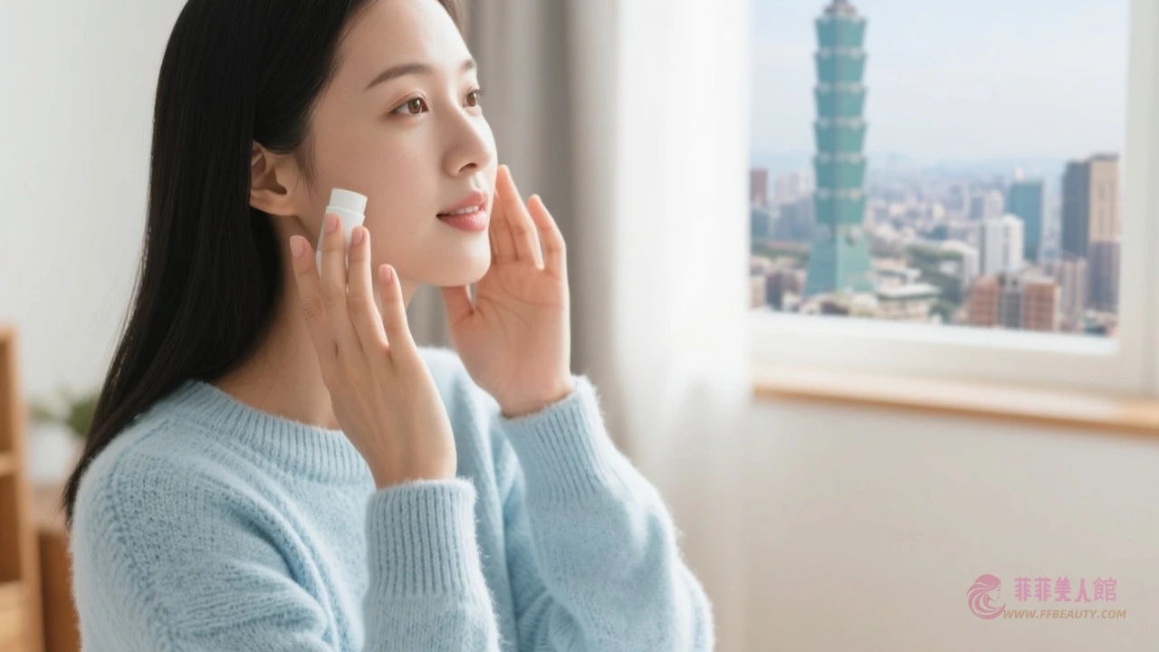 保濕乳液使用示範