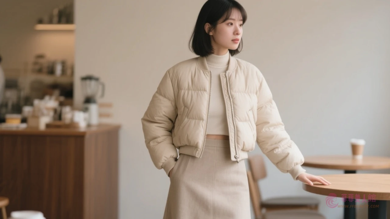 直筒裙穿搭示範