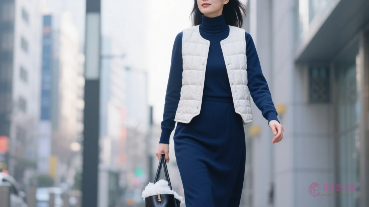 冬日街拍寬褲穿搭