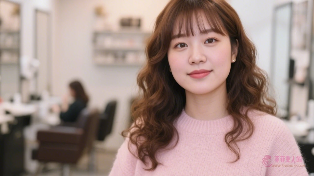 圓臉方臉救星!五款長捲髮造型推薦,小臉效果瞬間提升|髮型指南 - 菲菲美人館