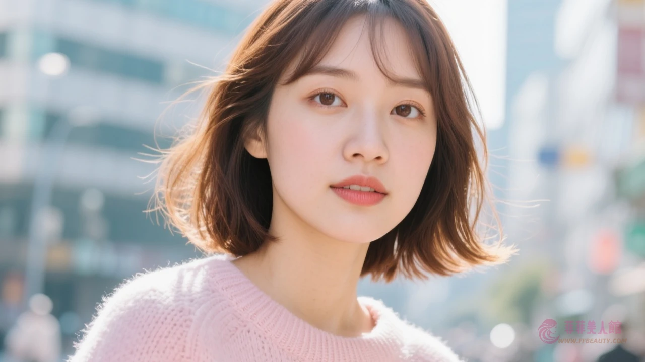 圓臉女孩必看！三款修飾臉型梨花頭造型指南，肉肉臉也能擁有小V線條 - 菲菲美人館