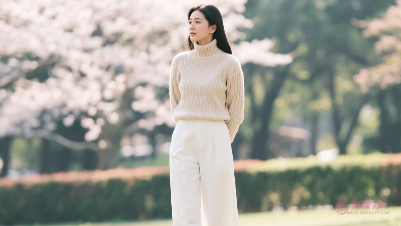 春秋季必備!白色長褲時尚顯白穿搭術,四種組合輕鬆打造高級感 - 菲菲美人館