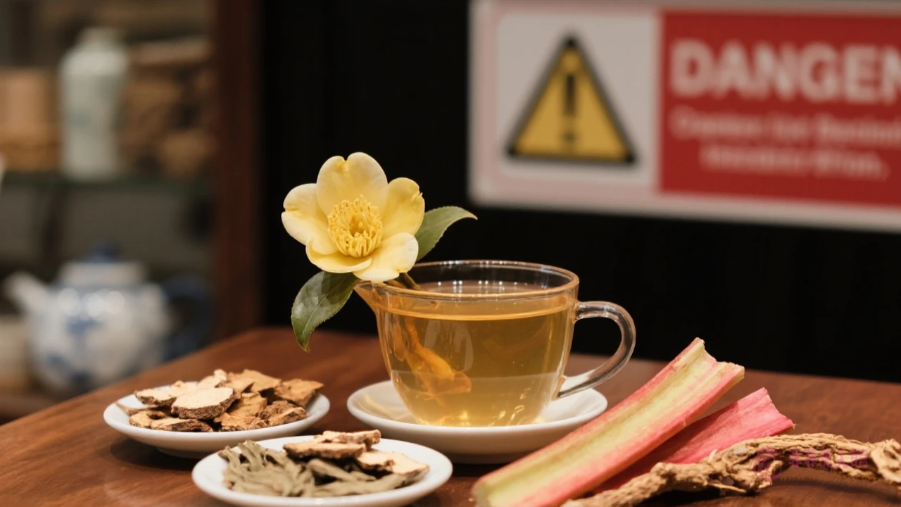 中藥減肥茶三大地雷!大黃、決明子、蘆薈副作用全解析 - 菲菲美人館