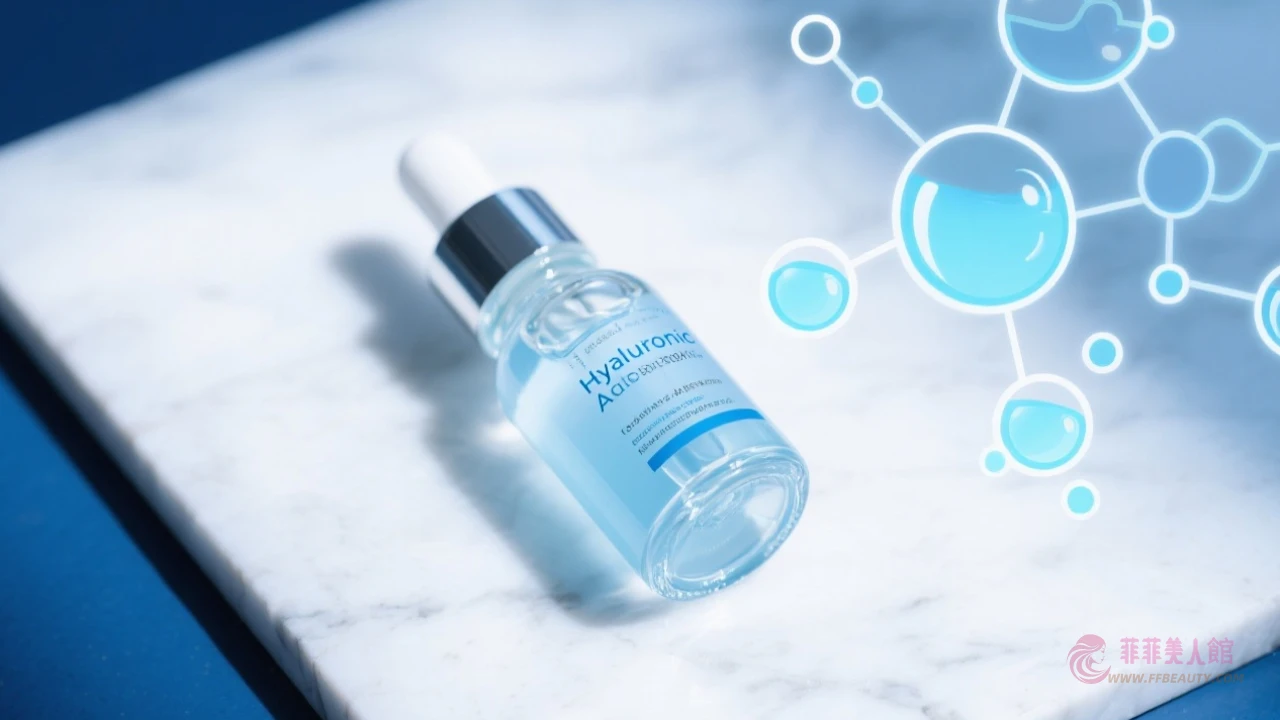 玻尿酸保濕示意