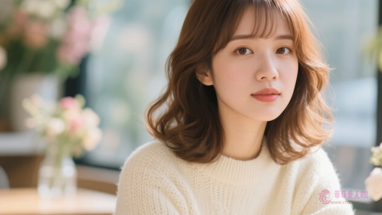 方臉女孩必看！四款修飾臉型中長卷髮推薦，瞬間打造小V臉 - 菲菲美人館