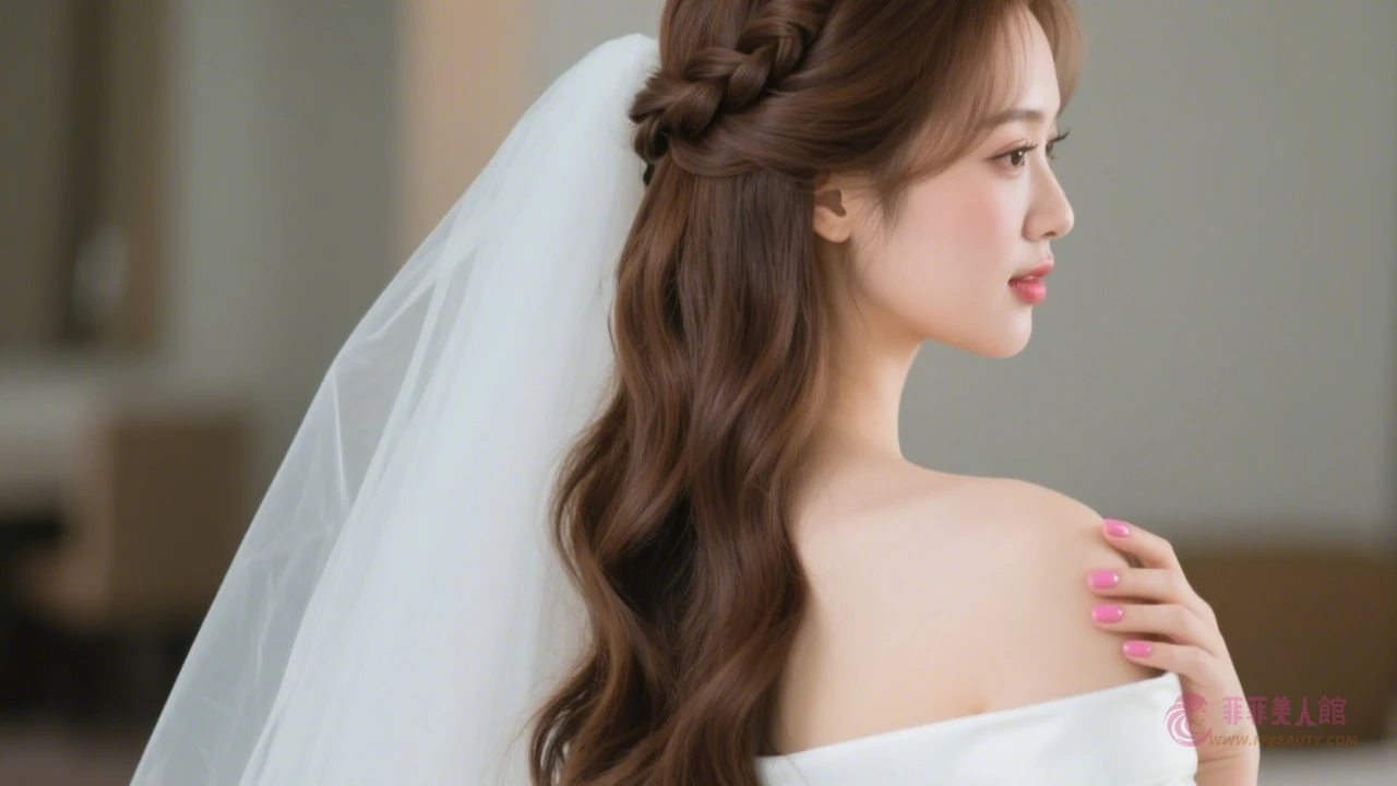 優雅新娘編髮教學！手把手教學浪漫盤髮步驟＋花瓣點綴心機 - 菲菲美人館