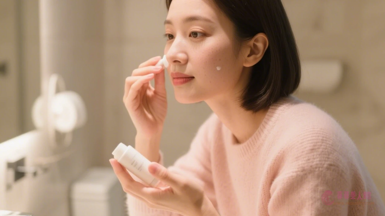 居家黑頭護理示範