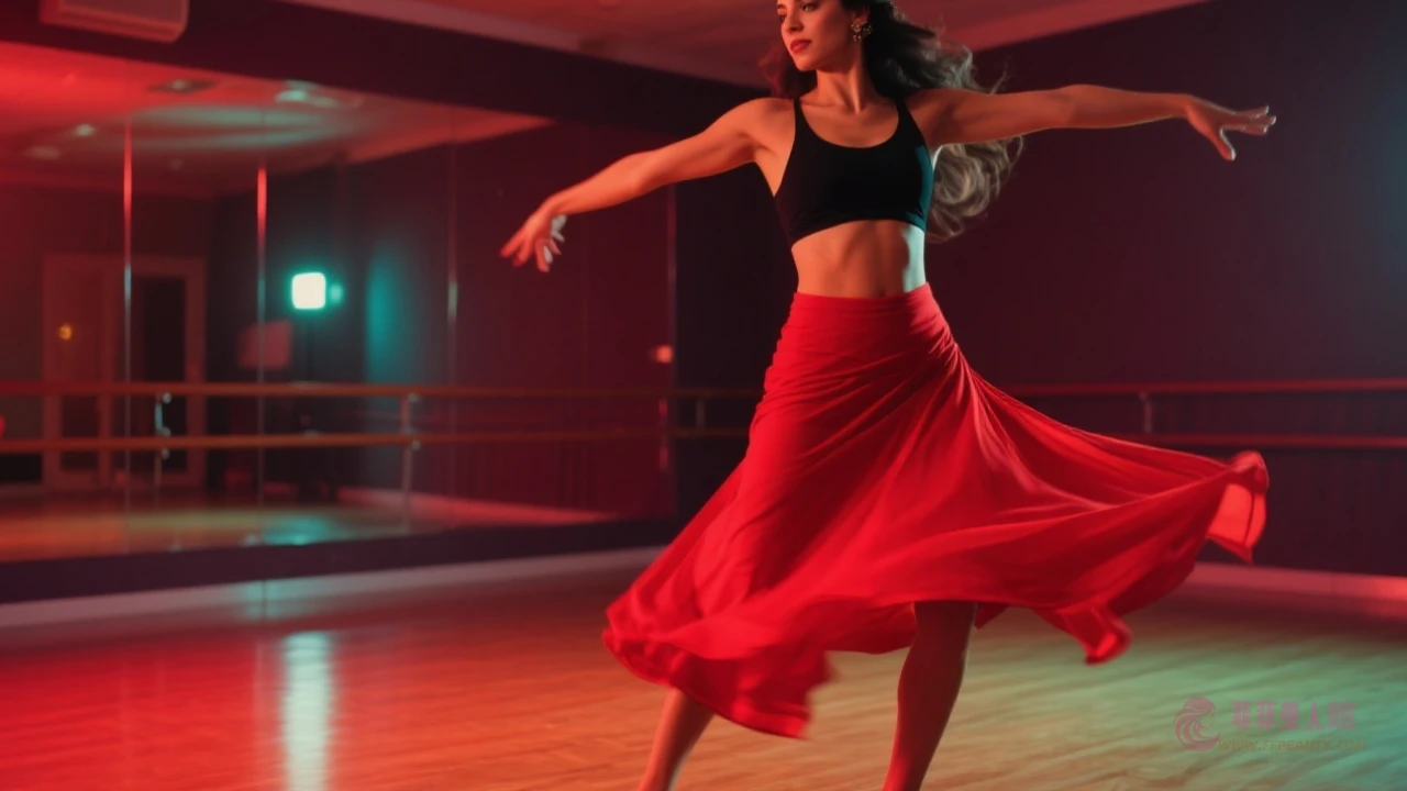 拉丁舞教學示意圖