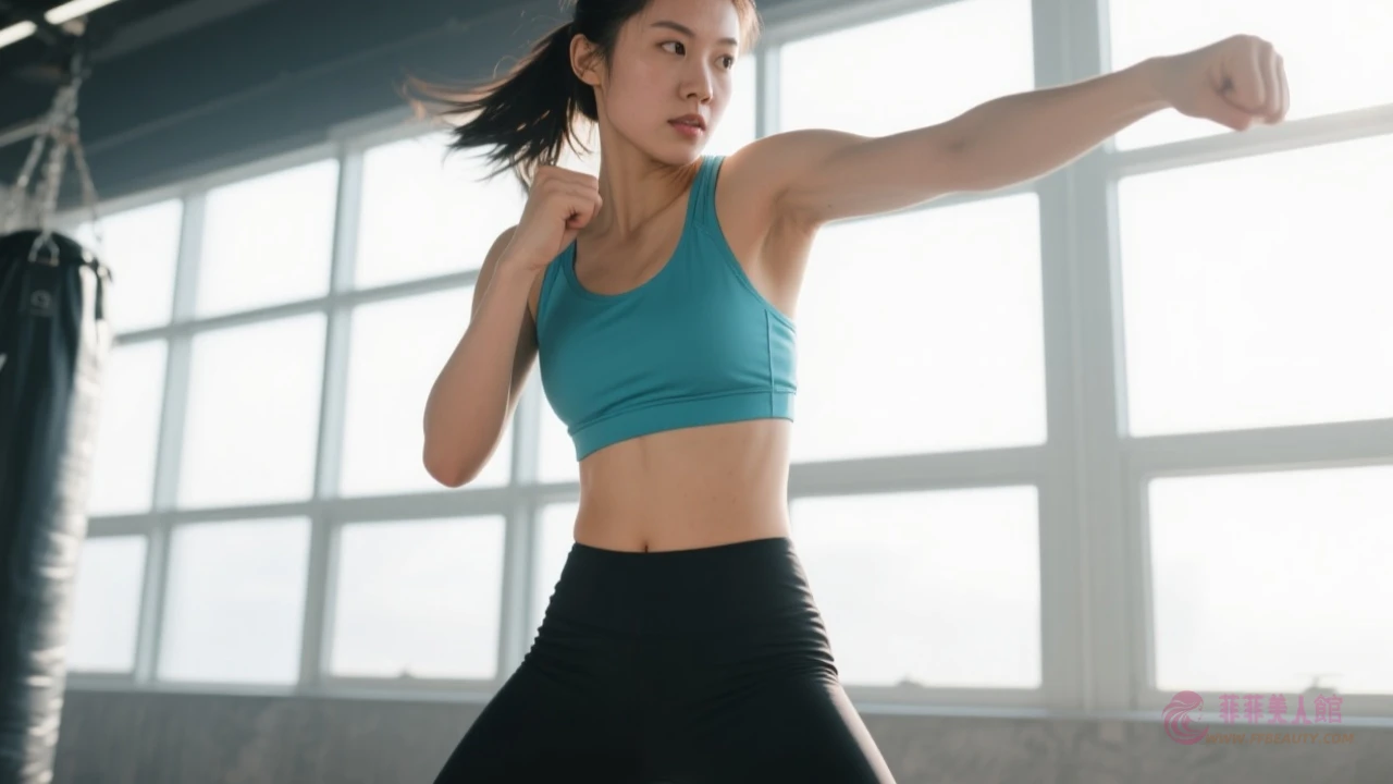 搏擊有氧示意圖