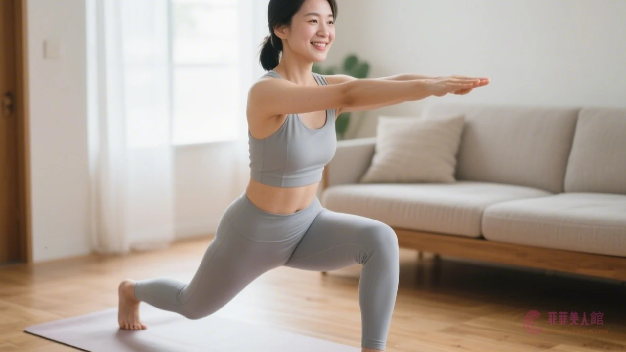 普拉提居家運動示範