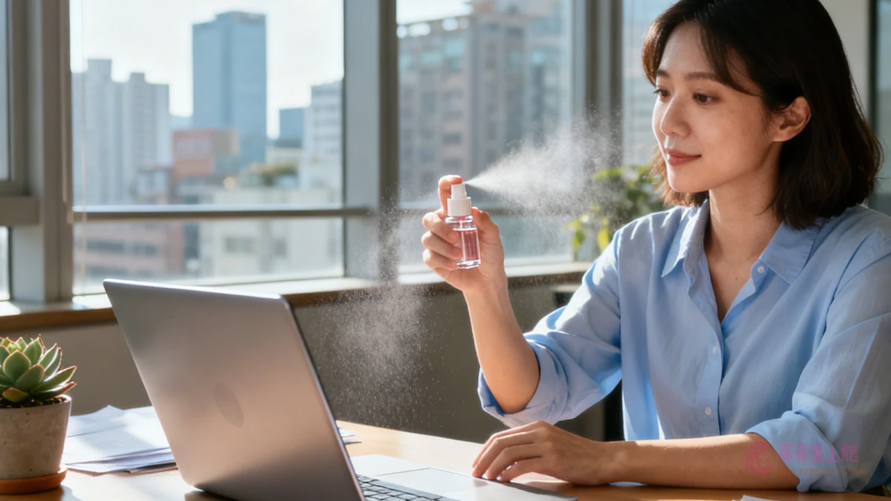 辦公室噴霧示意圖