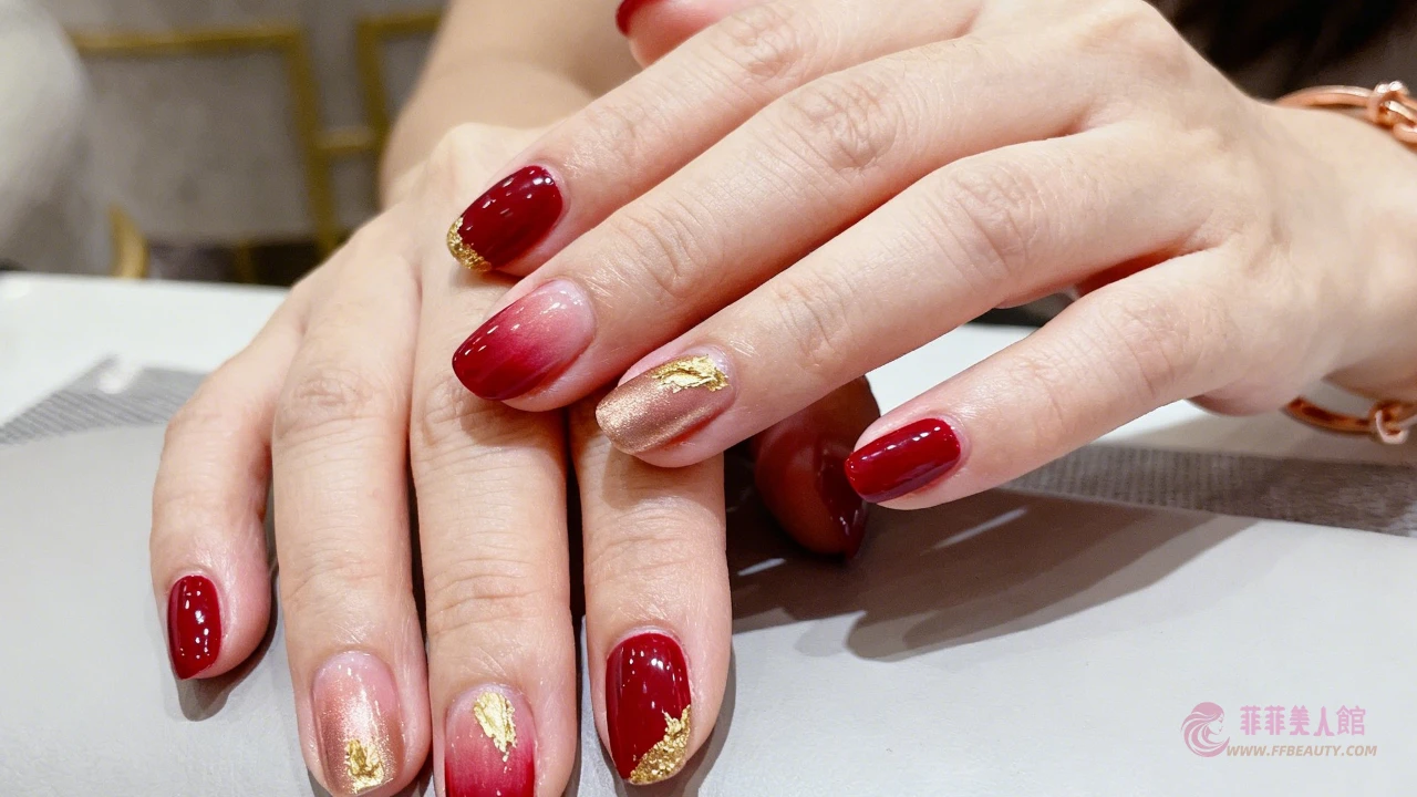 紅色美甲推薦！高級感指尖藝術，顯白款式讓你氣場全開 - 菲菲美人館