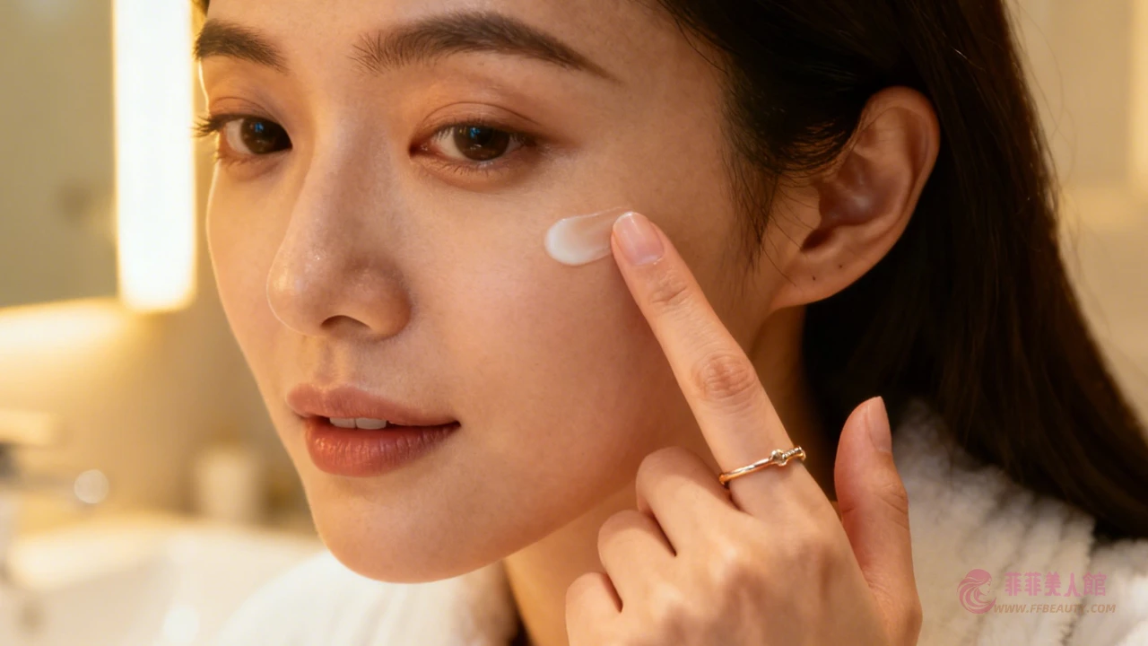 眼周保養示意圖