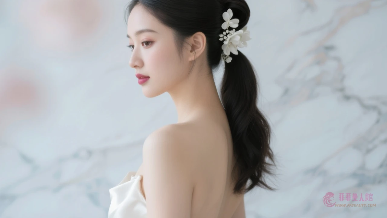 馬尾包頭示意圖