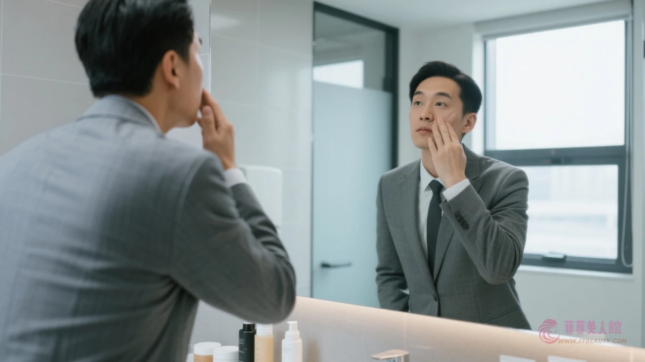 型男必看！職場男士肌膚保養全攻略，從清潔到防曬一次搞定 - 菲菲美人館
