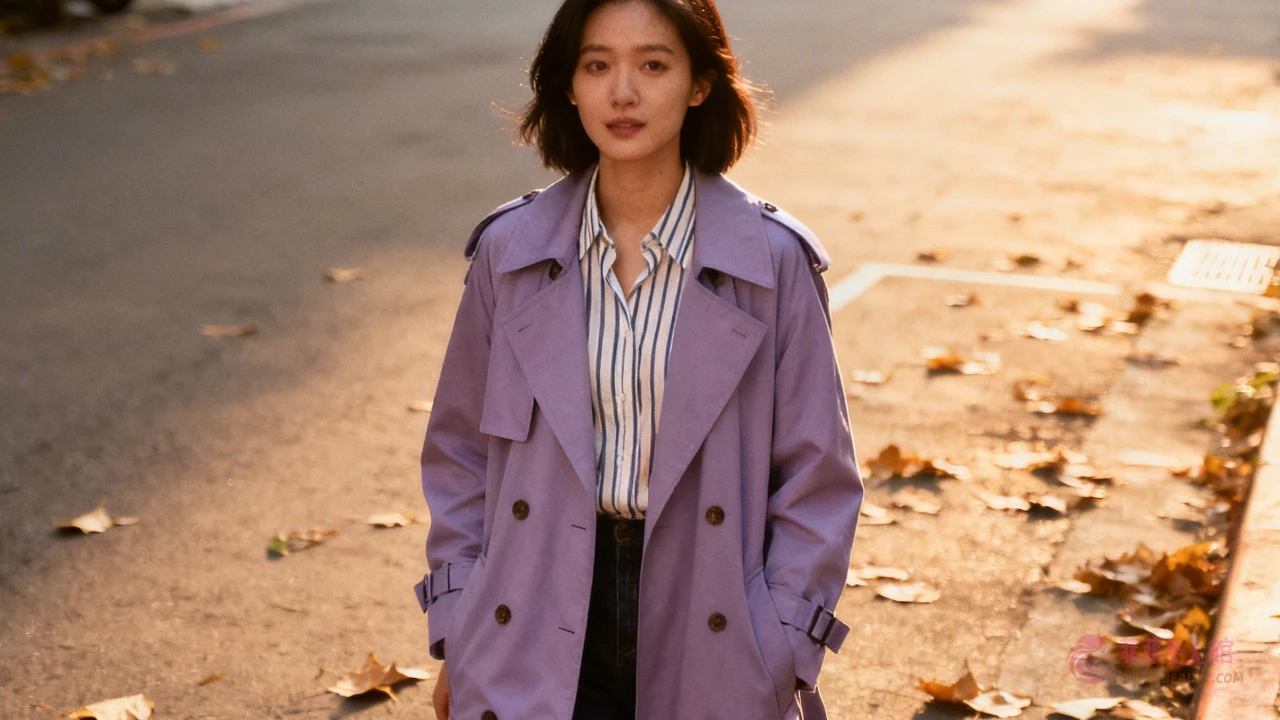 風衣多色搭配示範