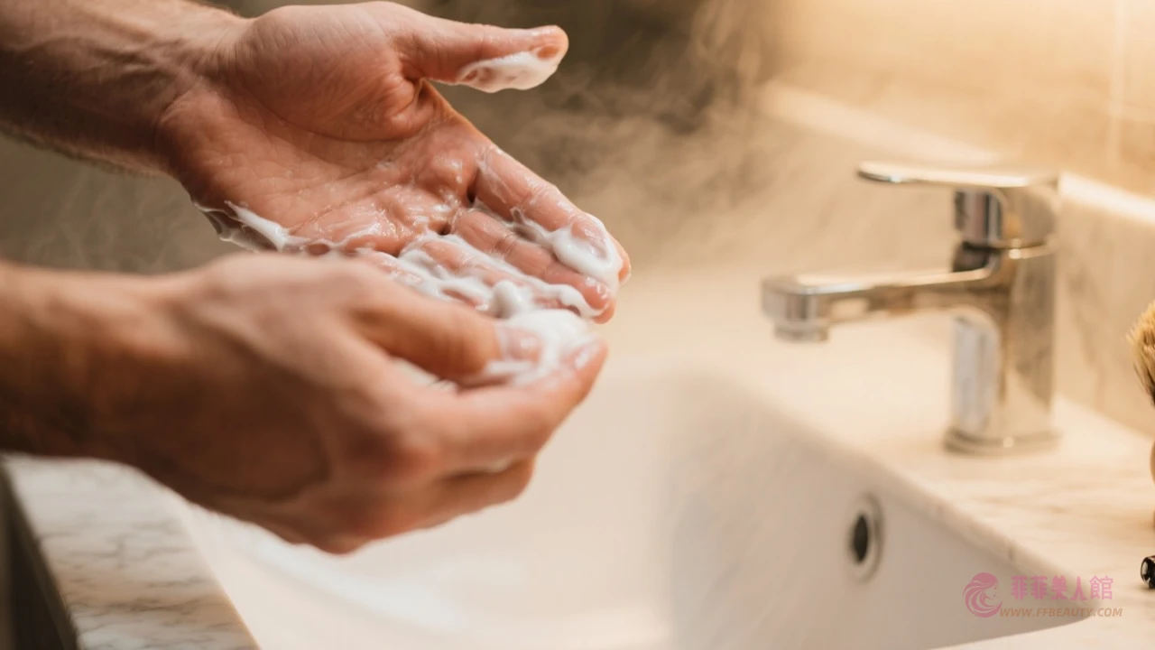 刮鬍護理步驟圖