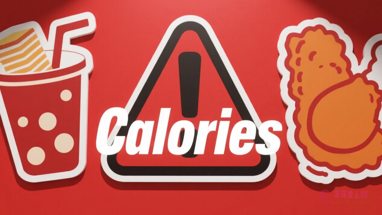 陷阱零食警示圖