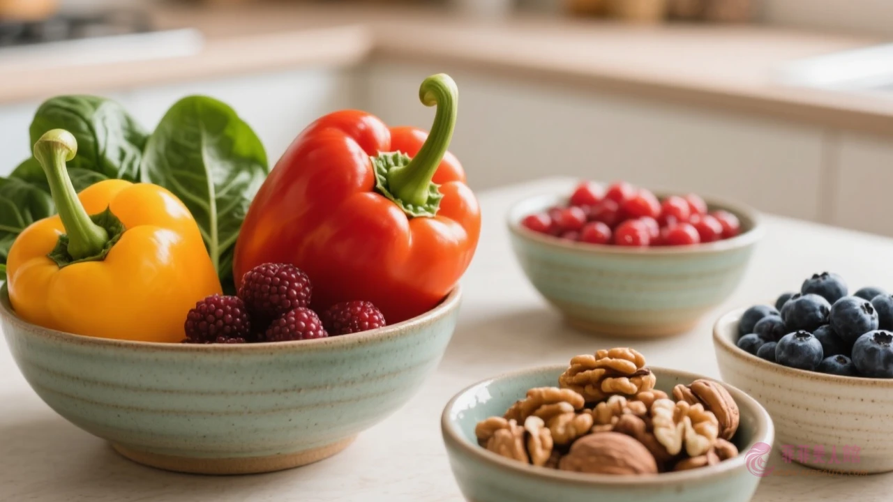 抗氧化食物擺盤