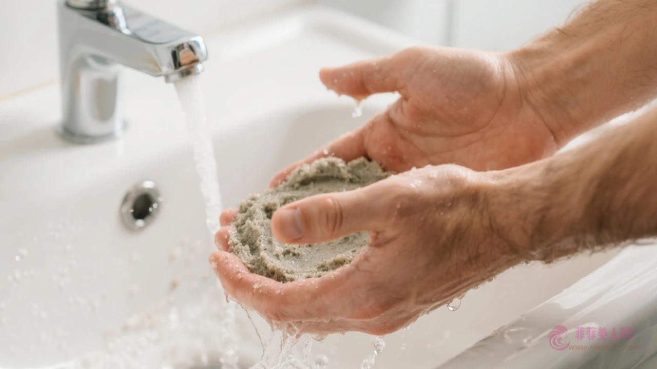 適度去角質示範