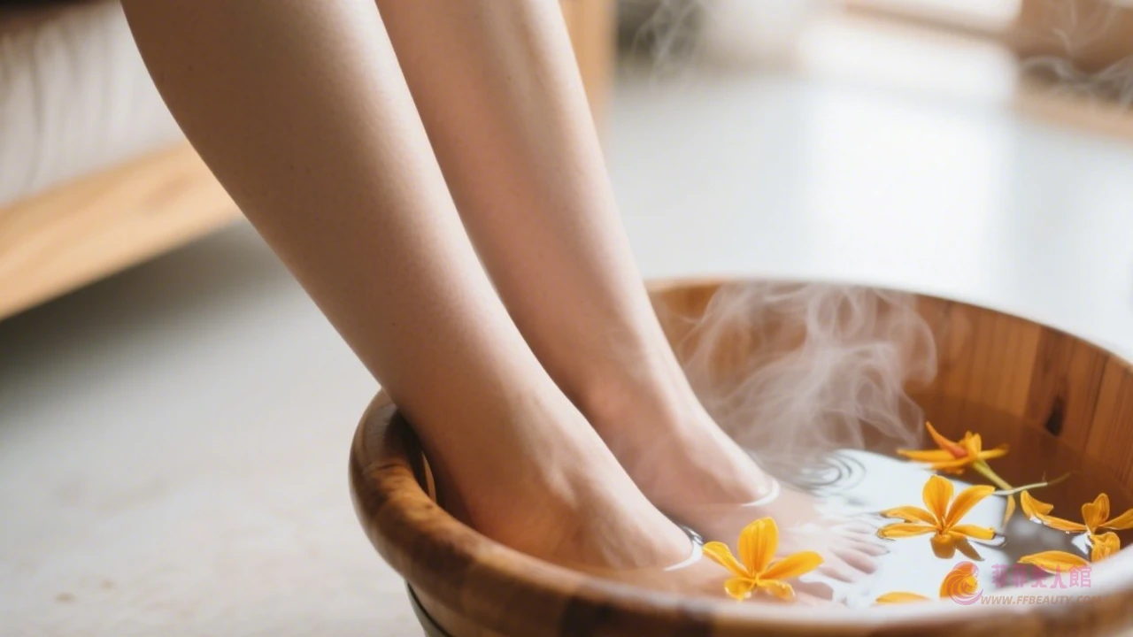 泡腳示範圖