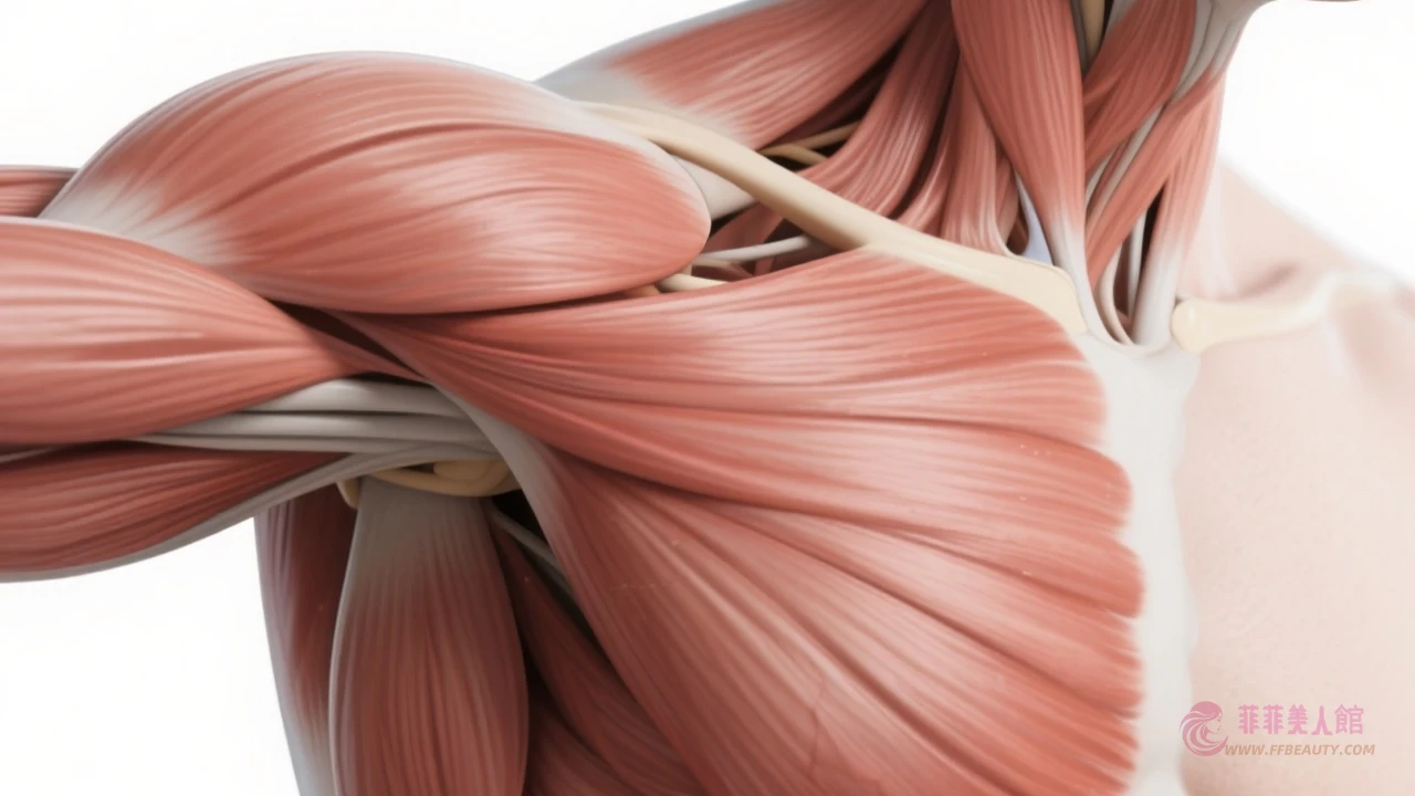 肩部肌群示意圖