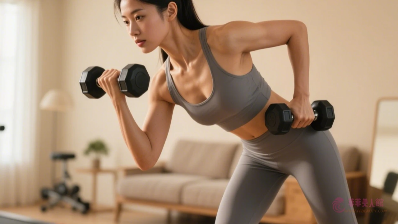 啞鈴訓練示意圖
