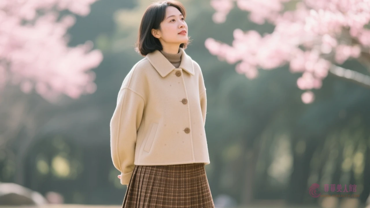 短大衣配裙子正夯!小個女顯高保暖秘訣 - 菲菲美人館