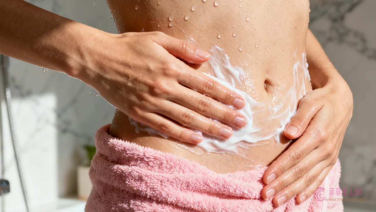 居家按摩塑身場景