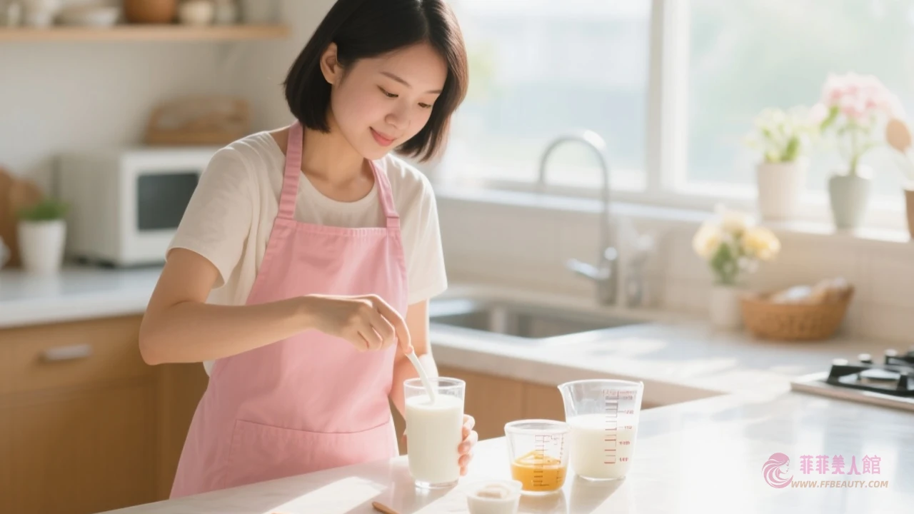 餐前優格飲用示範