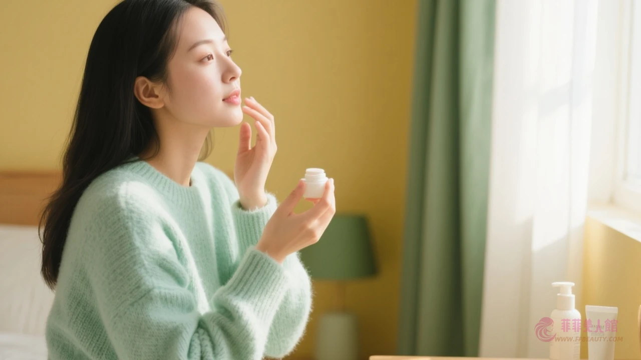 冬季護膚組合圖