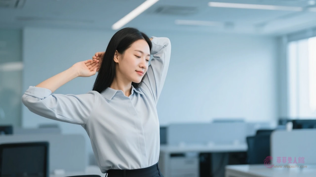 辦公室肩背伸展