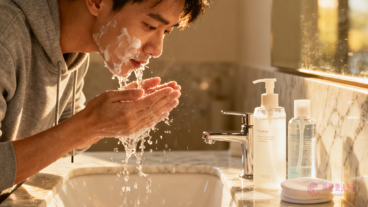 型男必學！全方位男士保養指南：從清潔到防曬完整解析 - 菲菲美人館