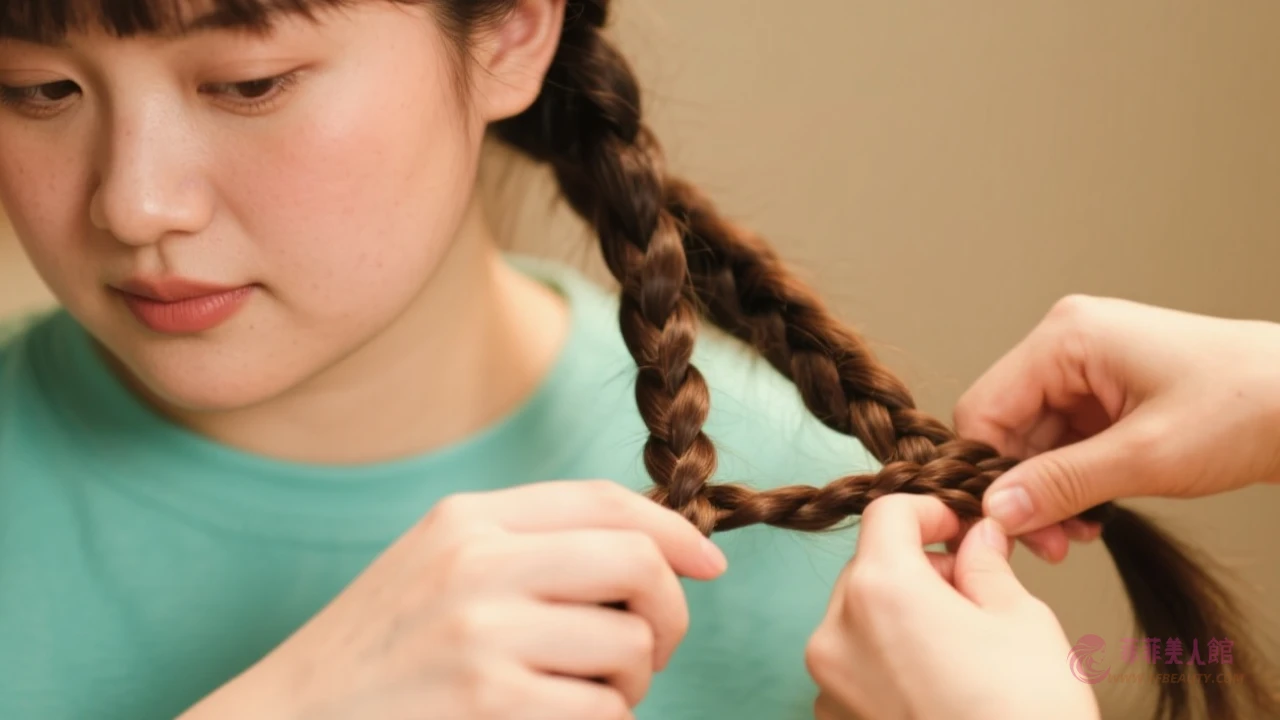 三股辮編織教學