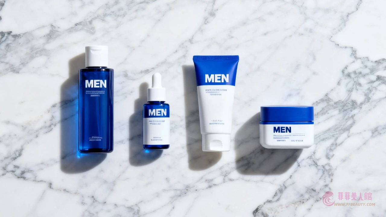 男士保養品陳列