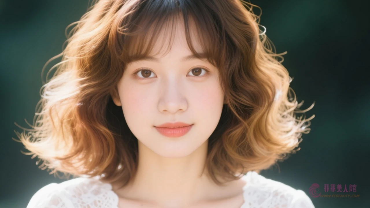 最潮長卷髮造型推薦!修飾圓臉、中分瀏海設計讓妳時尚度爆錶 - 菲菲美人館