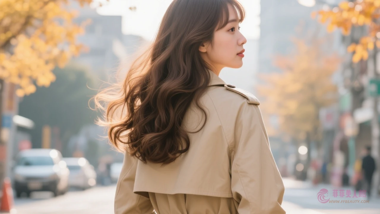 蓬鬆長卷髮造型