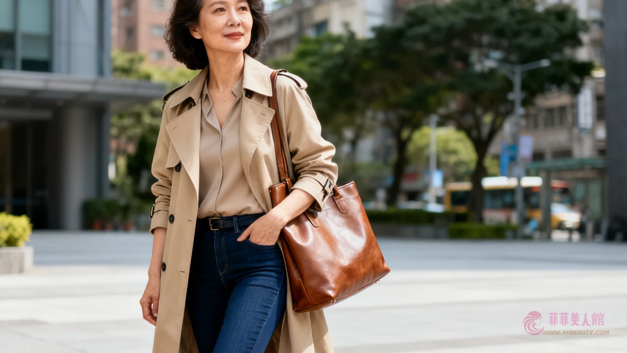 春季職場OL穿搭指南！40+輕熟女必學質感通勤造型秘訣 - 菲菲美人館