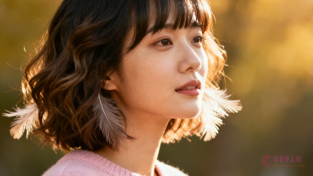 自然卷短髮造型推薦!修顏顯瘦×瀏海設計總整理 - 菲菲美人館