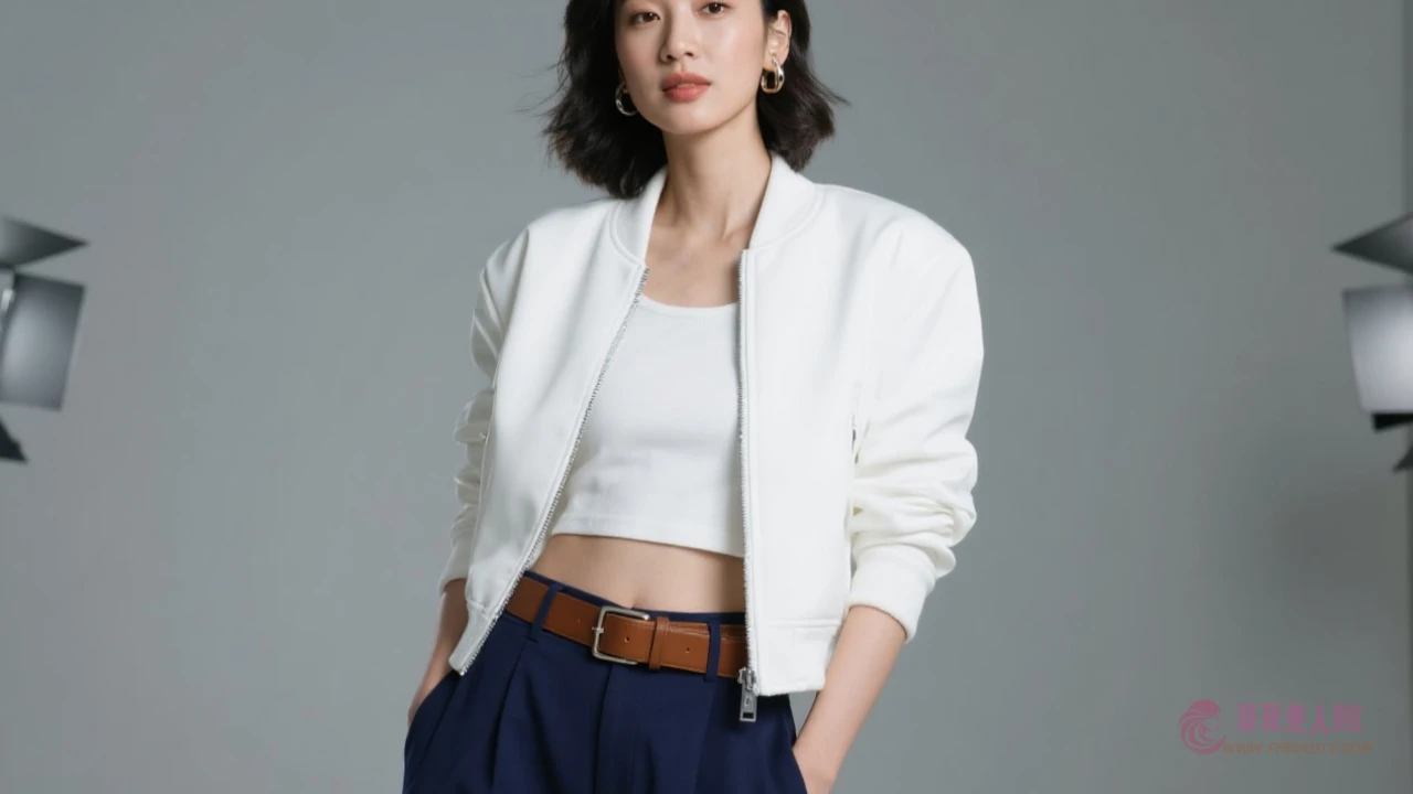 九分褲顯瘦搭配示範