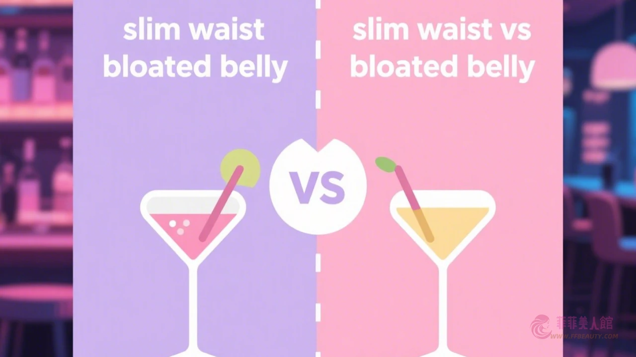 酒精與腰圍關係圖